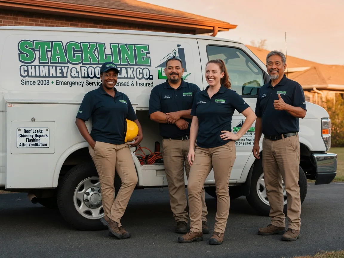 Chimney flashing repair company in Concord, VA